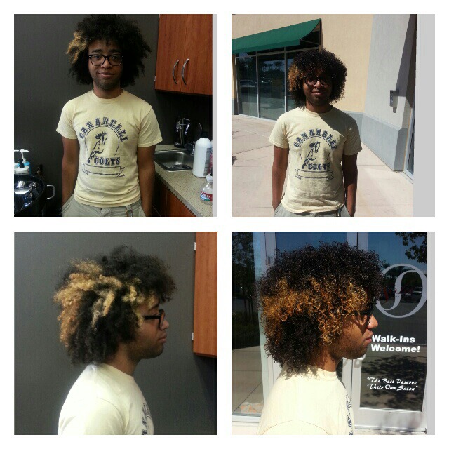 Curly Men