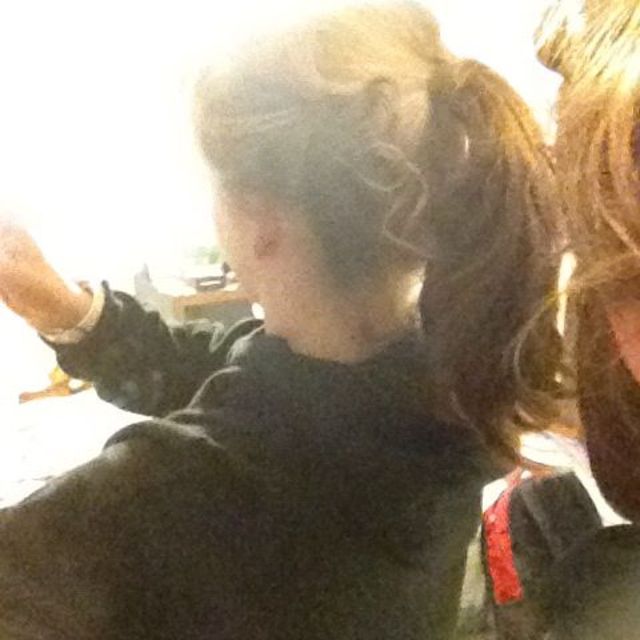 Curly Ponytail 2