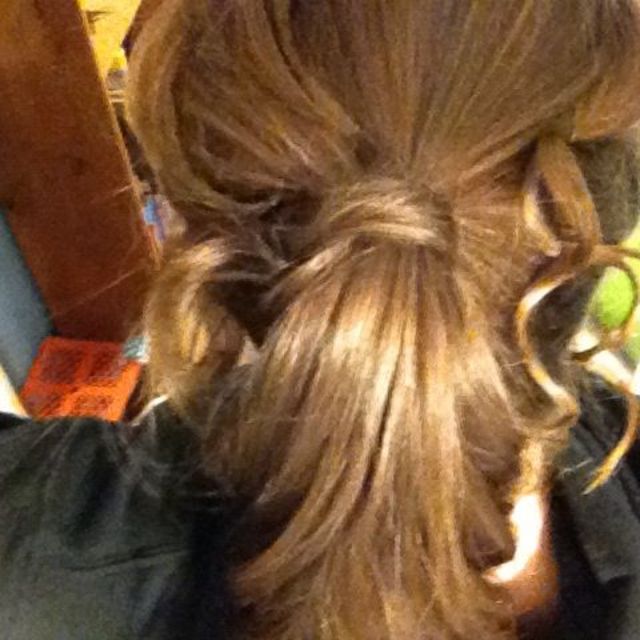 Curly Ponytail