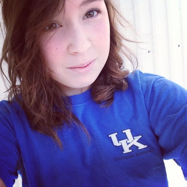 Curly hair .