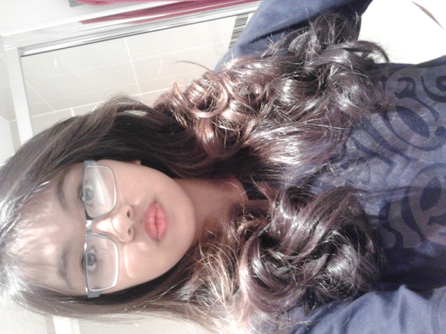 Curly hair