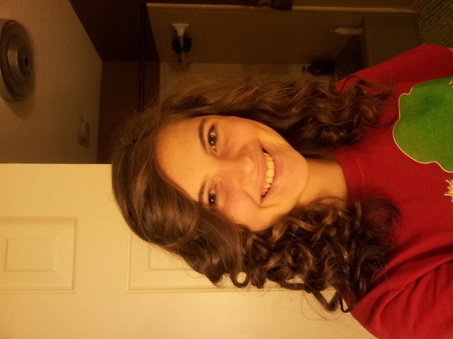 Curly hair