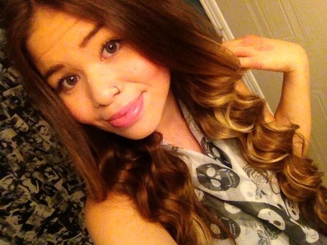 Curly hair