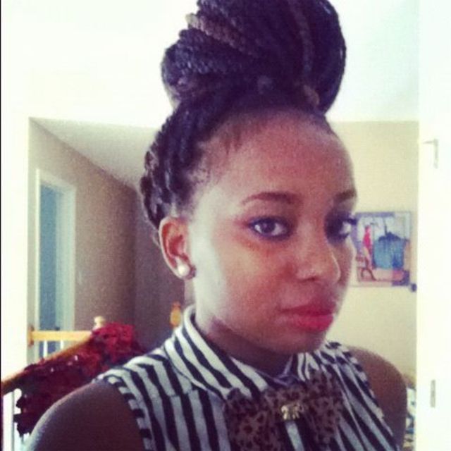 DIY box braids