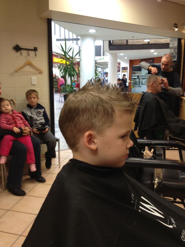 Deegan-Mohawk look!