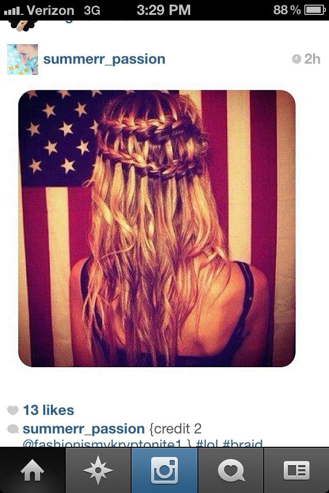 Double Waterfall Braid