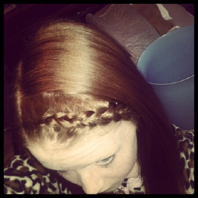 Dutch braided headband