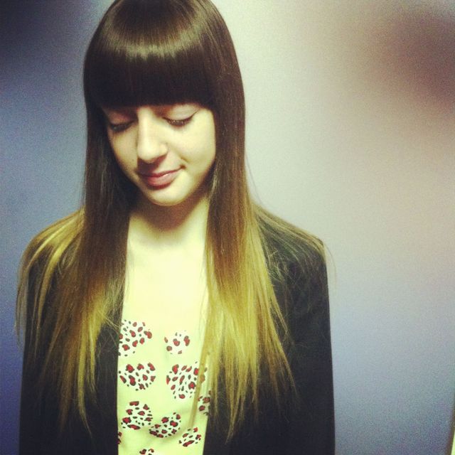 Early morning dip dye!