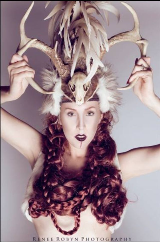 Editorial Braids Redhead 