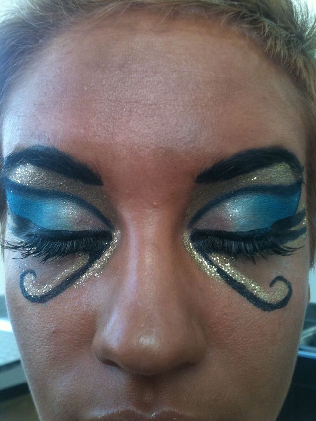 Egyptian Goddess Makeup