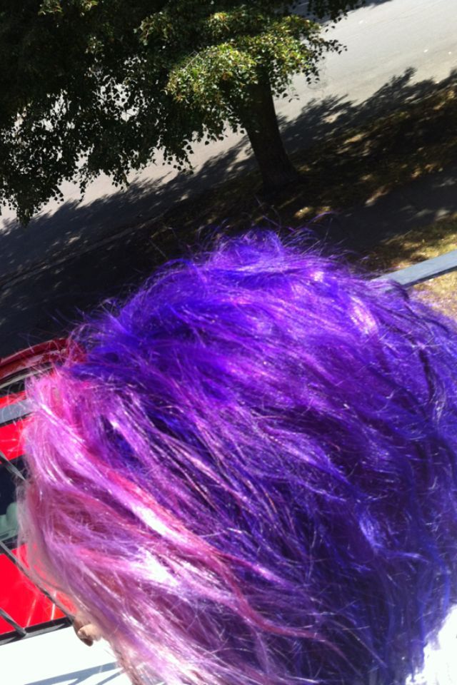 Everything iz purple