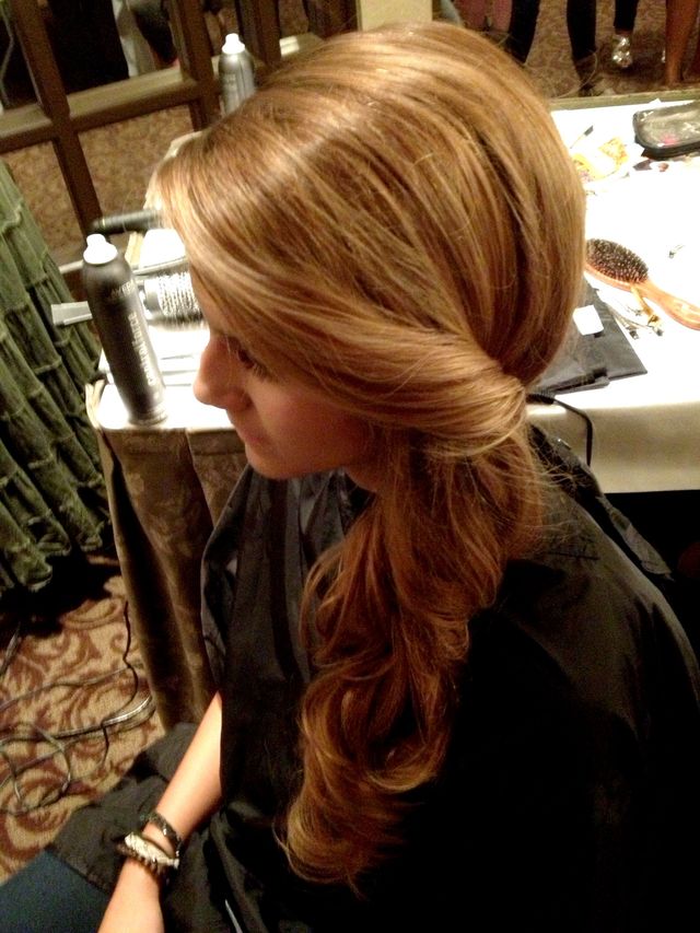 Fashion Up-Do/Curls