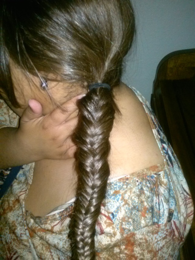 First try fishtail