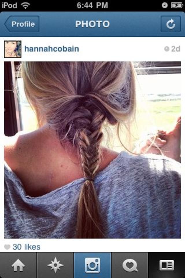Fishtail braid<3
