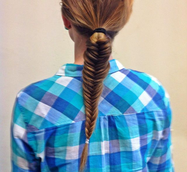 Fishtail braid