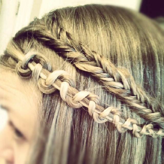 Fishtail snake braid