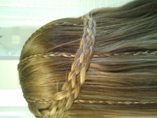 Five strand braid