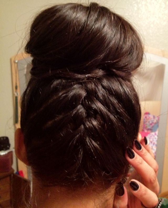 French Braid Bun