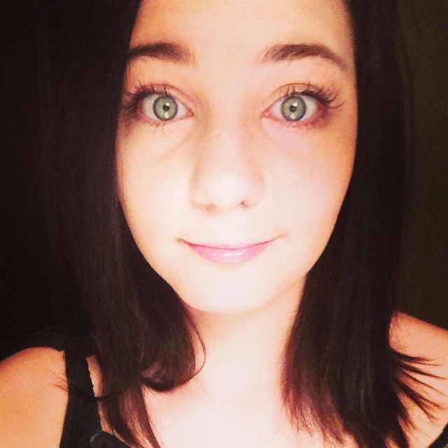 Freshly dyed straight hair