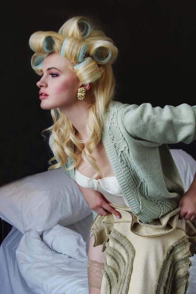 From VOIR Fashion No. 5 editorial ""Hue &amp; Cry"" by Abi Bansal &amp; Lisa Fifer http://issue.com/voirfashion/docs/voir_fashion_no5_inter-fashionable2