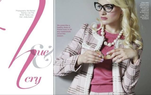 From VOIR Fashion No. 5 editorial ""Hue &amp; Cry"" by Abi Bansal &amp; Lisa Fifer http://issue.com/voirfashion/docs/voir_fashion_no5_inter-fashionable2