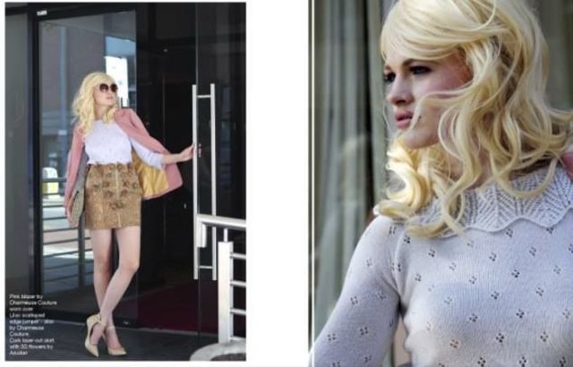 From VOIR Fashion No. 5 editorial ""Hue &amp; Cry"" by Abi Bansal &amp; Lisa Fifer http://issue.com/voirfashion/docs/voir_fashion_no5_inter-fashionable2