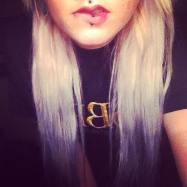 Grey Dip Dye