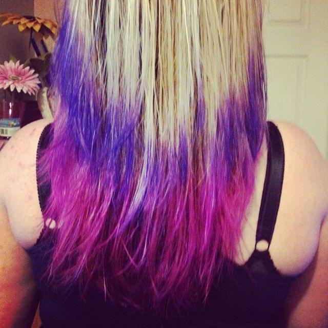 Hair I dyed. 