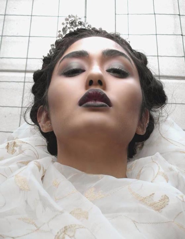 Hair and makeup by myself,  photography Curtis Hunter