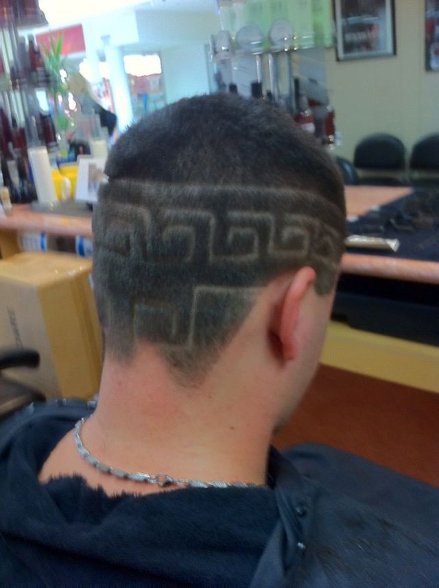 Hair tattoo