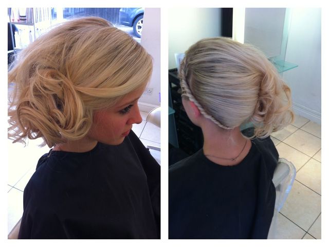 Hair up