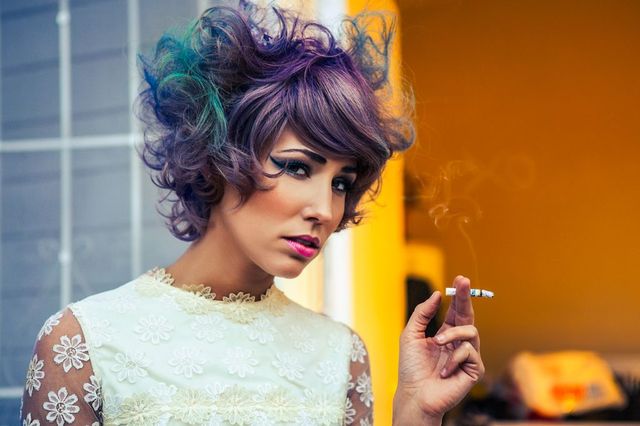 Hair- Erica Verett Model- Jessica Mishler Wardrobe Stylist-Kaitlin Butler Photo-Joshua Flowers ajfsalon.com federico.edu 