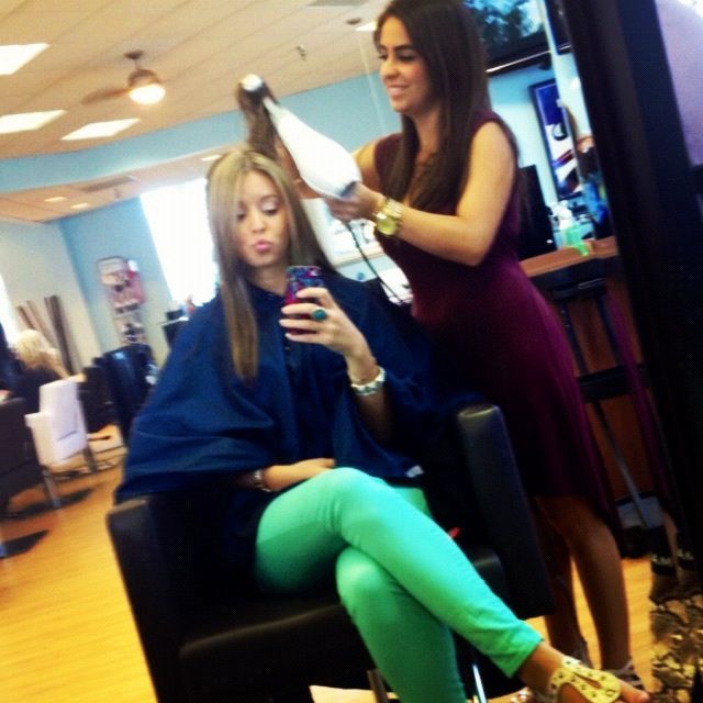 Haircute/Style and Higlights