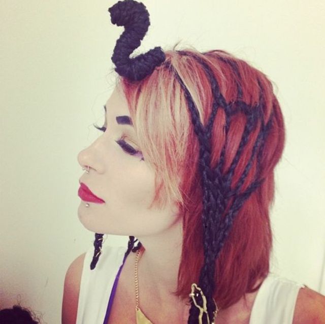 Handmade Egyptian Braided Headpiece