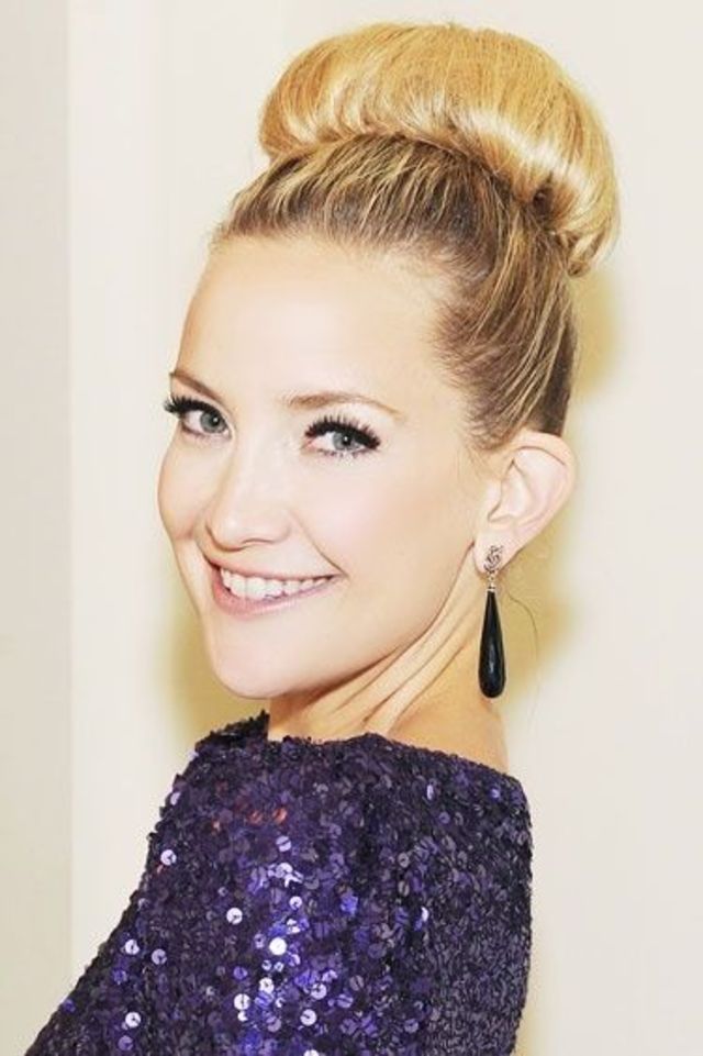 Holiday party hair
