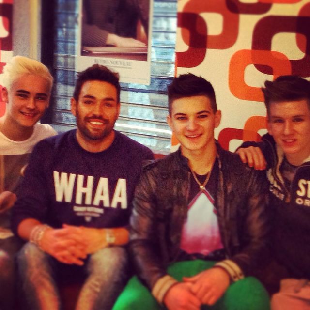 I did Recconected's hair for their first single