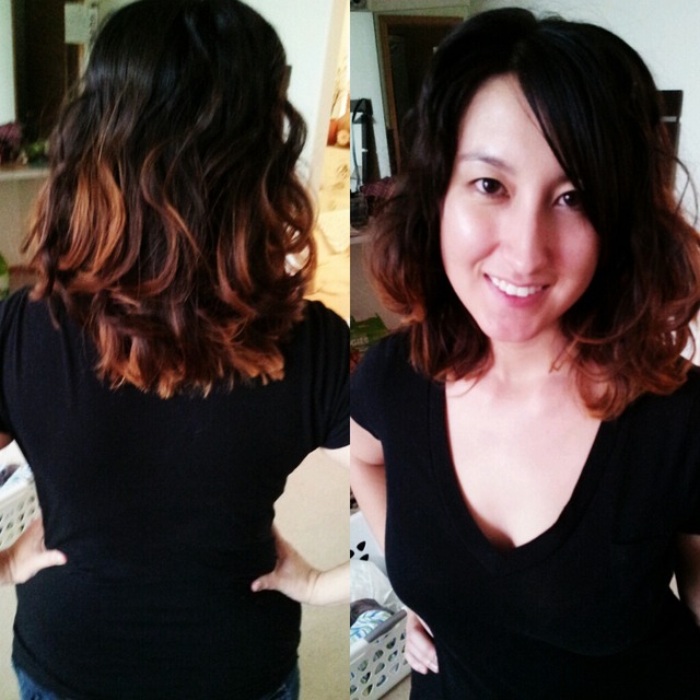 Isabelle's hair cut