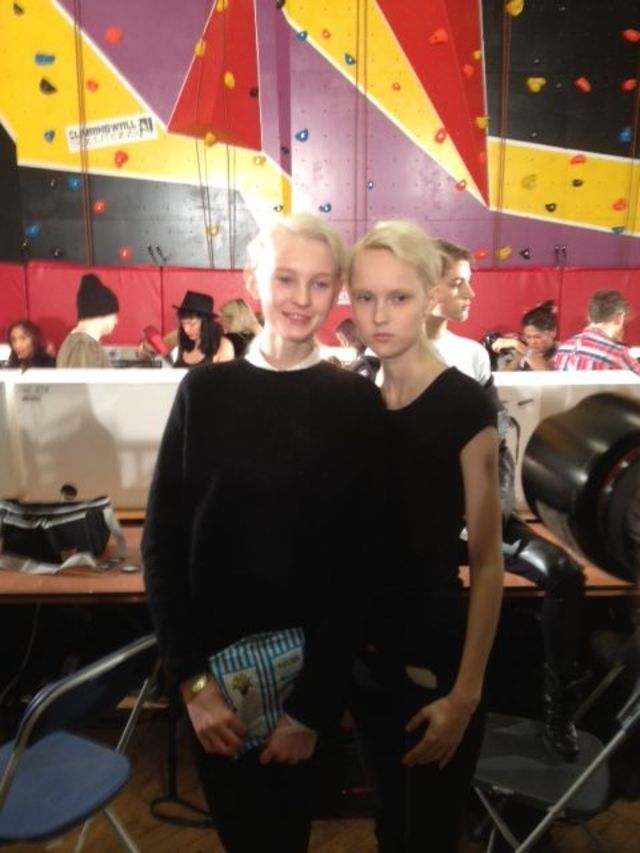 JW Anderson a/w14 - backstage