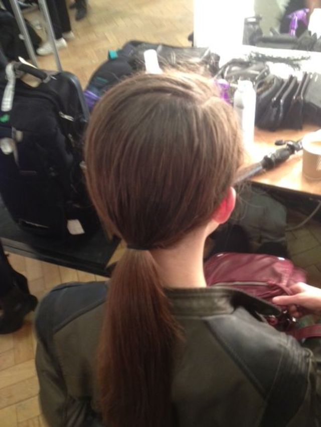 JW Anderson a/w14 assisting Antony Turner representing Loreal.