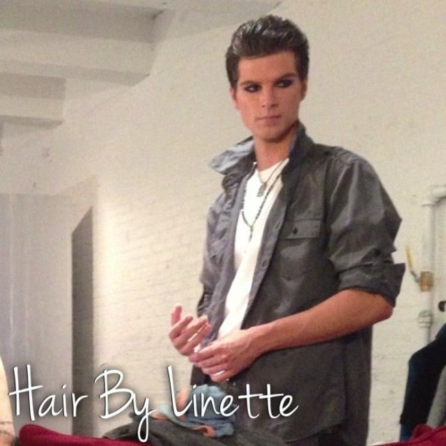 James dean look