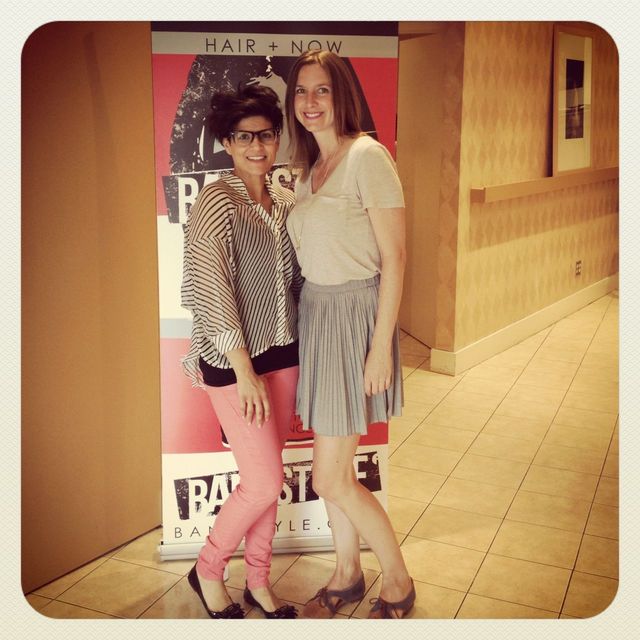 Jen from Wedding Bells loved cutting and styling her hair for the Bangstyle in Toronto