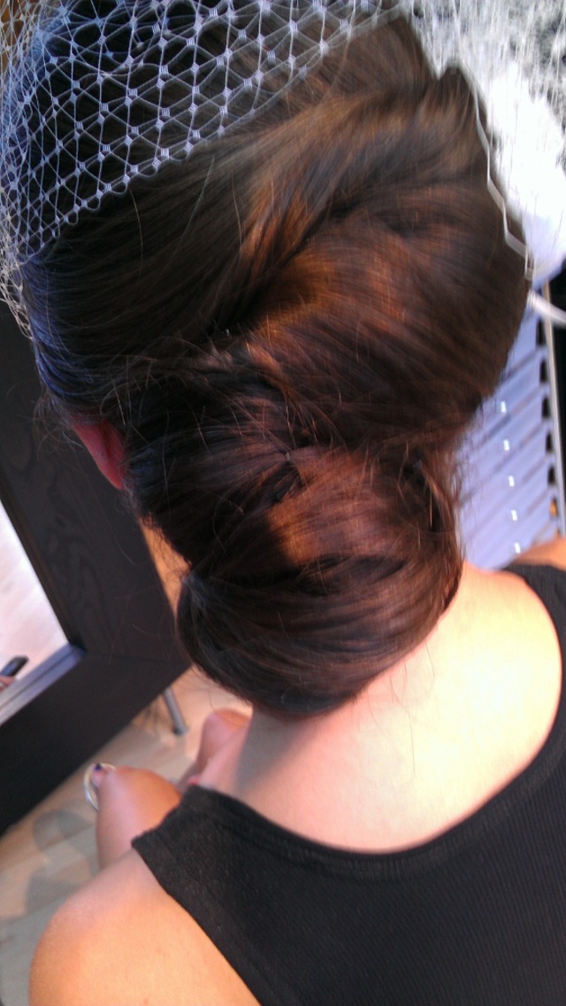 Kate Middleton inspired up-do