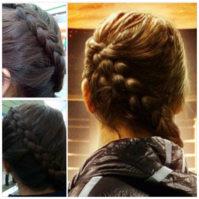 Katniss-inspired braid