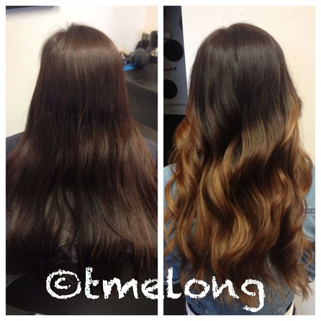 Keegan; ombré makeover! 