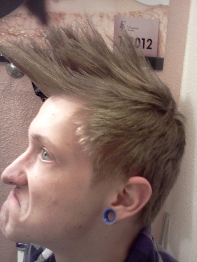Kyle's mohawk