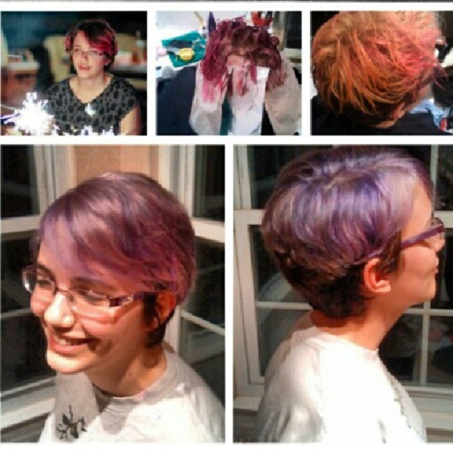 Lavender w/ Violet Lowlights