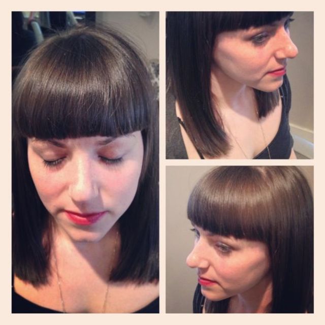 Leanne, bangs 
