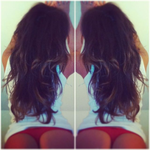 Long Layers Lightened Tips 