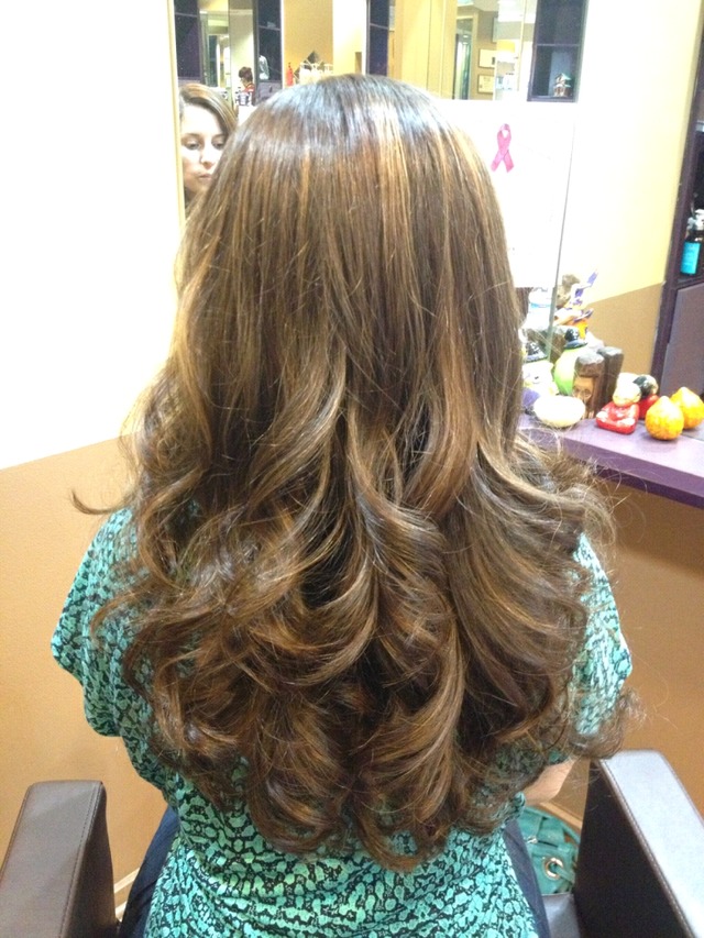 Loose curls