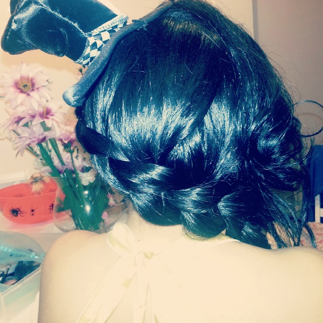 Mad Hatter Halloween Braid